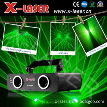 Club Double Heads Green Laser Light